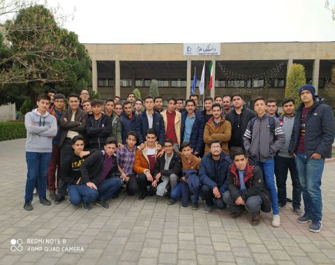 برگزاری اولین اردوی علمی انگیزشی دبیرستان از دانشگاه فردوسی مشهد